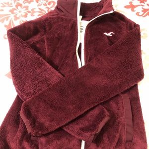 Hollister zip up sweater